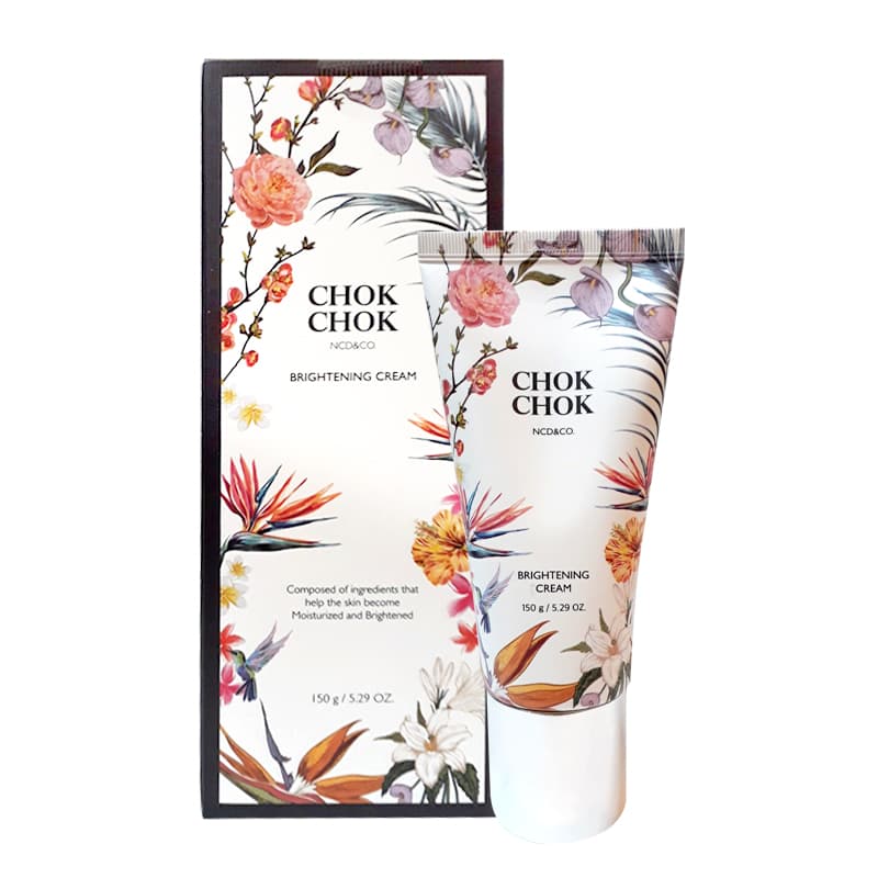 Kem dưỡng trắng da toàn thân Chok Chok Brightening Cream 150g