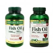 Dầu cá Natures Bounty Fish Oil 1400mg của Mỹ