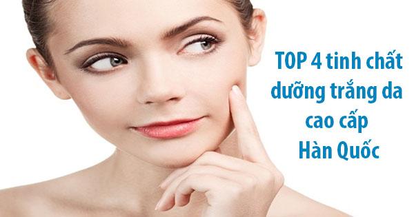 Top 4 tinh chất dưỡng trắng da cao cấp Hàn Quốc HOT nhất