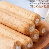Bánh ngũ cốc cuộn kem phô mai Neo Cripsy Roll 80g Hàn Quốc