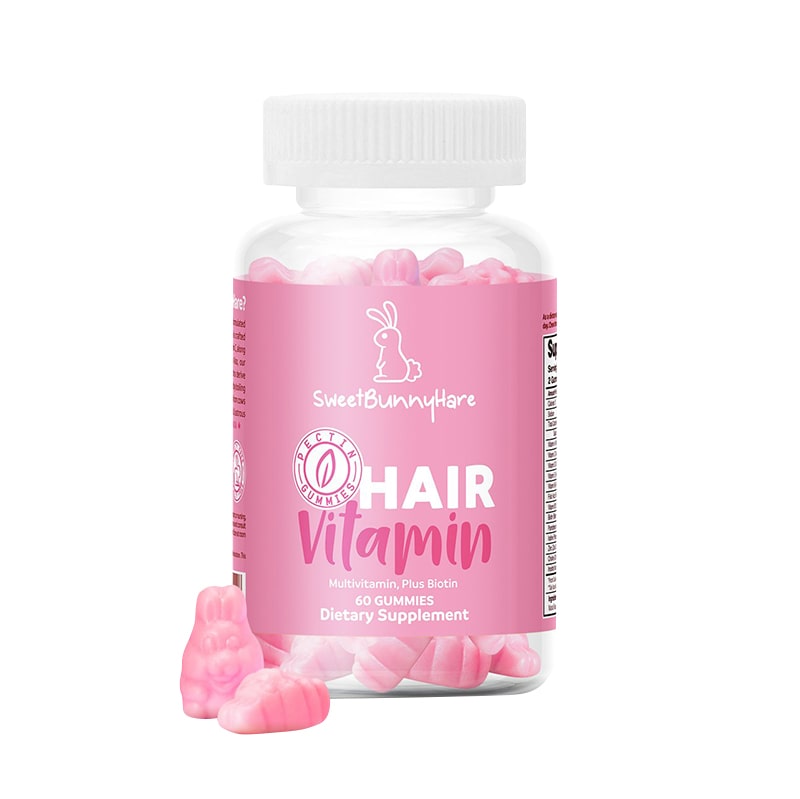 Kẹo dẻo kích thích mọc tóc Sweet Bunny Vegan Hair Vitamin
