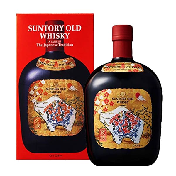 Rượu con heo Suntory Old Whisky 2019 tết Kỷ Hợi của Nhật