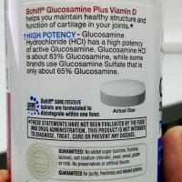 Schiff Glucosamine 2000mg Plus vitamin D3 150 Viên Của Mỹ