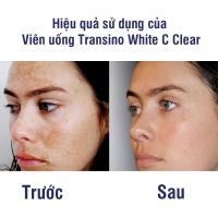 Viên uống Transino White C Clear 120 viên mẫu mới nhất 2018