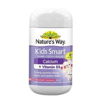 Kẹo dẻo Natures Way Kids Smart Calcium + Vitamin D3 Úc 50v