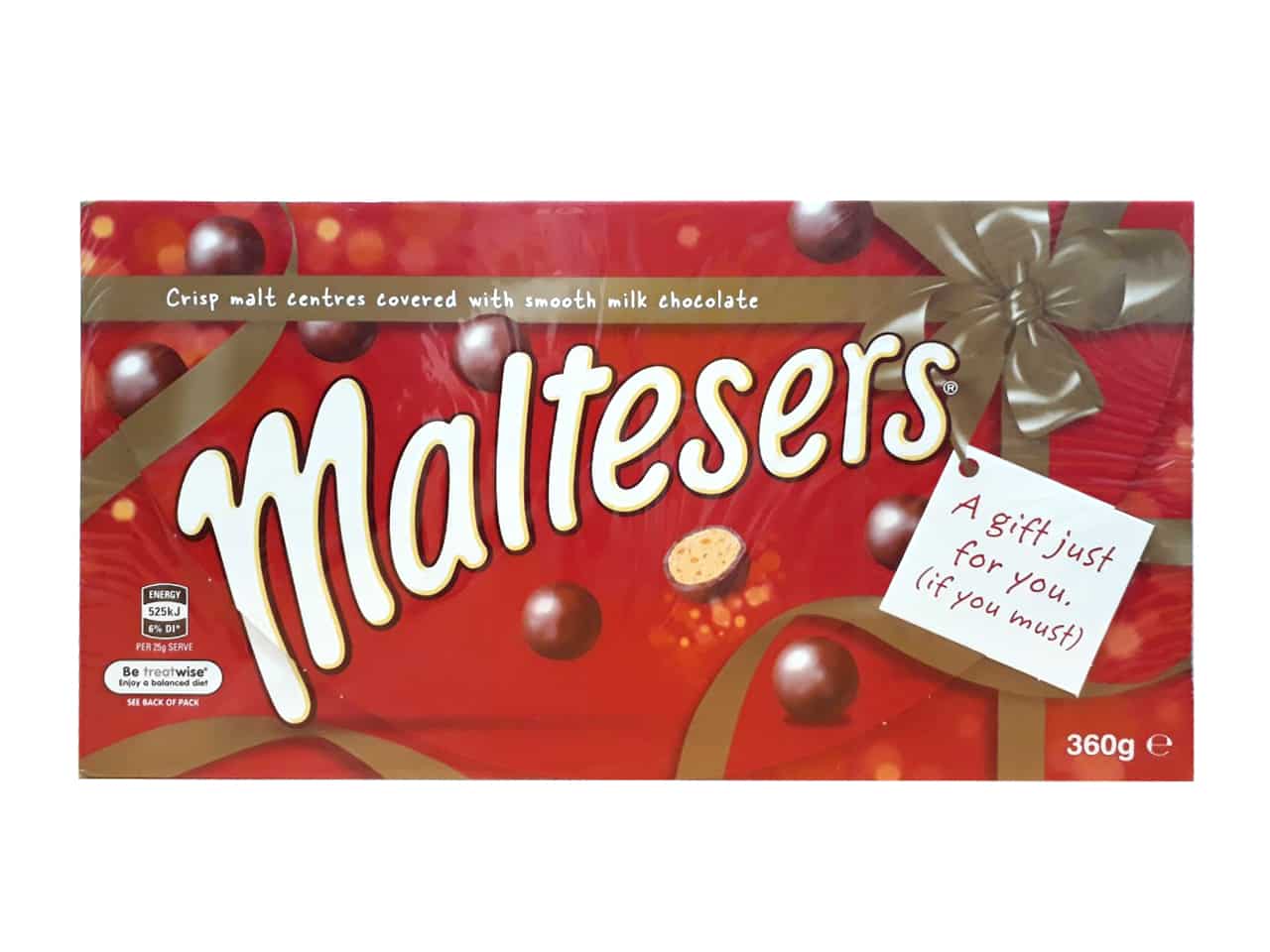 Kẹo socola Maltesers 360g hộp quà tặng chính hãng từ Úc