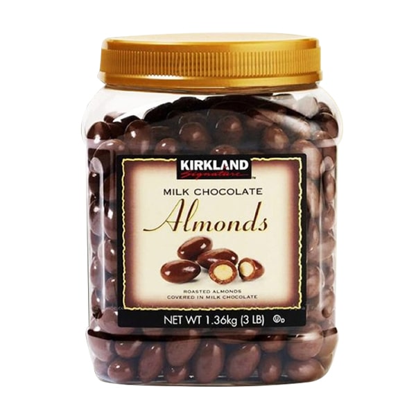 Socola Sữa Bọc Hạnh Nhân Kirland Almonds 1.36kg Của Mỹ