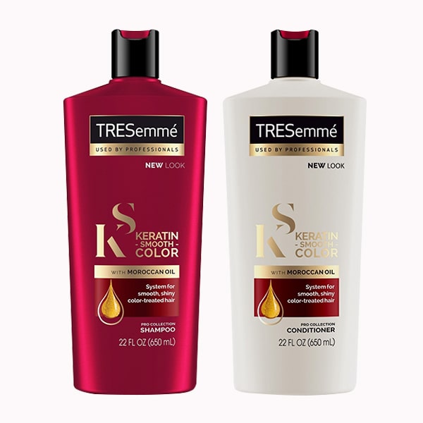 Bộ dầu gội xả Tresemme Keratin Smooth 650ml mẫu mới