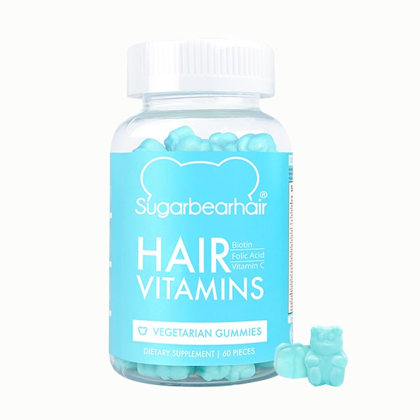 Kẹo dẻo siêu mọc tóc SugarBear Hair Vitamins của Mỹ 60 viên