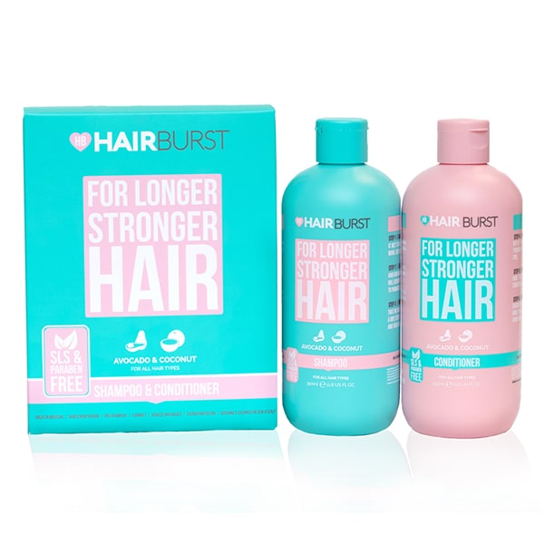 Bộ dầu gội xả HairBurst For Longer Stronger Hair giúp dài tóc