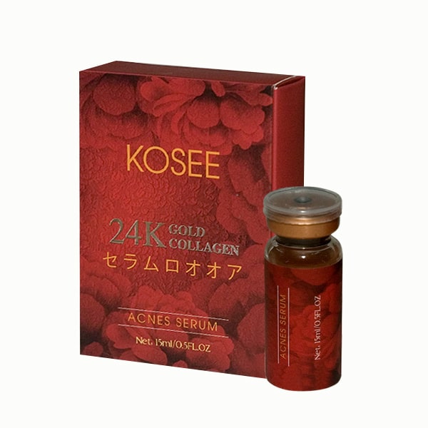 Serum mụn trắng da 24K Gold Collagen Kosee của Nhật Bản
