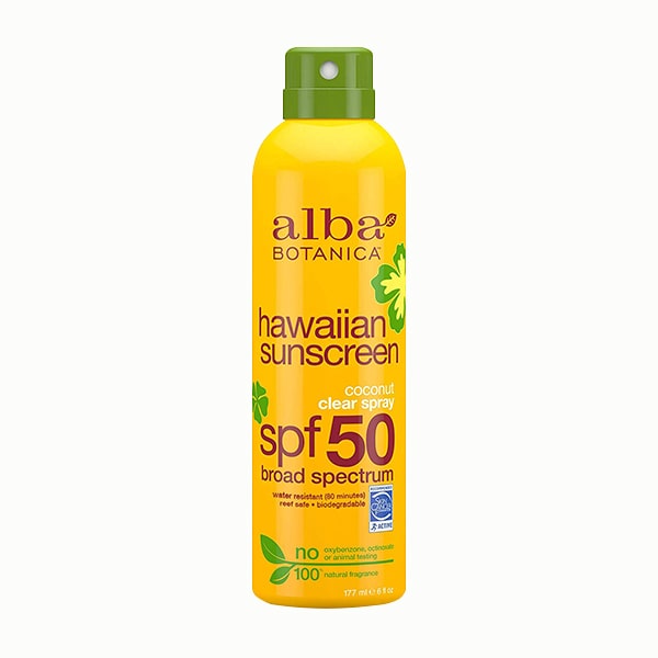 Xịt chống nắng Alba Botanica Hawaiian Sunscreen SPF50 Mỹ
