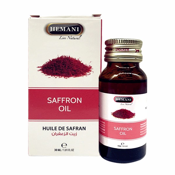 Tinh dầu nhụy hoa nghệ tây Saffron Oil Hemani 30ml chính hãng