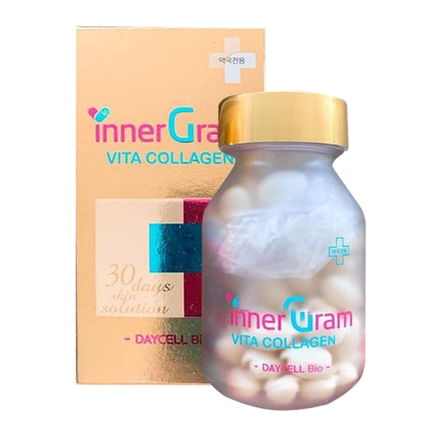 Viên uống cấp nước trắng da Inner Gram Vita Collagen, giá tốt