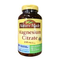 Viên uống bổ sung magie Nature Made Magnesium Citrate 180 viên