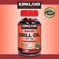 Dầu nhuyễn thể Kirkland Krill Oil 500mg 160 viên của Mỹ 