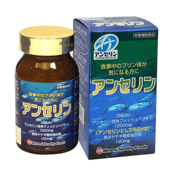 Viên hỗ trợ trị gout Anserine Minami Healthy Foods 240v Nhật
