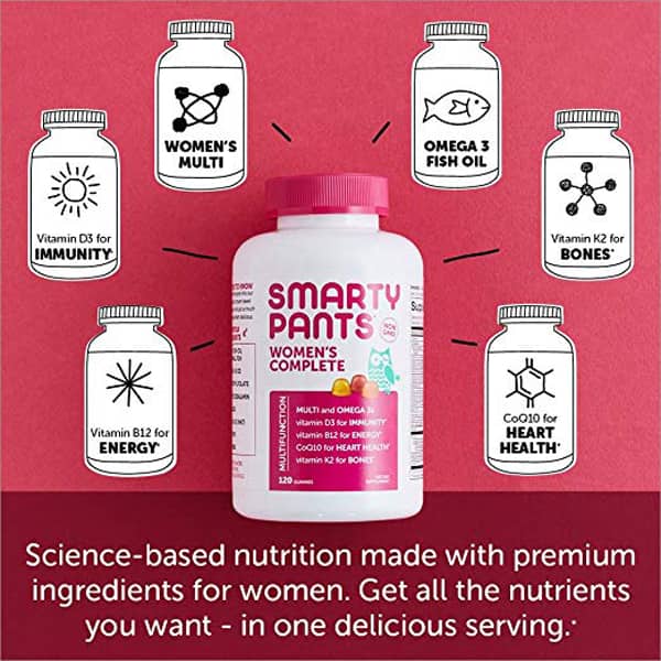 SmartyPants Women's Formula, 120 CT | Pick Up In Store TODAY at CVS