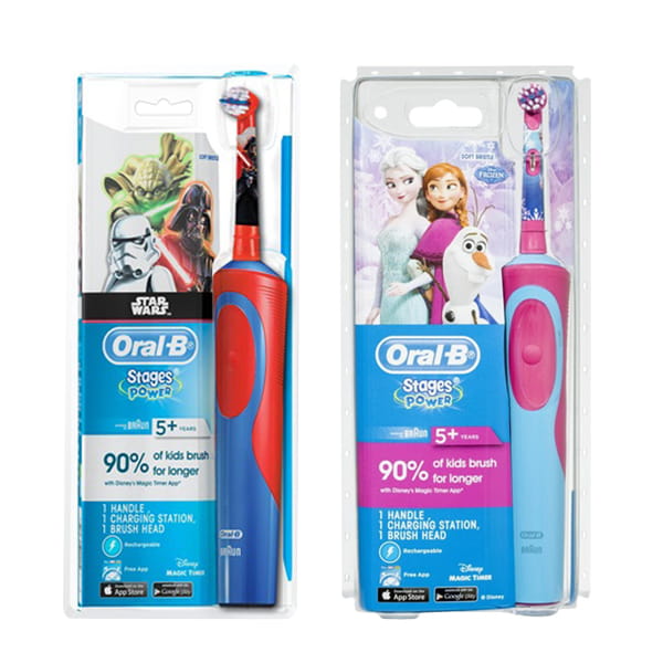 Bàn chải điện Oral-B Stages Power của Đức cho bé trai, gái