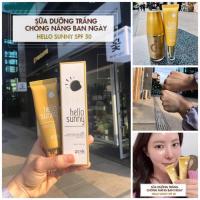 Sữa chống nắng Genie Hello Sunny Milky Cool 50ml Hàn Quốc 