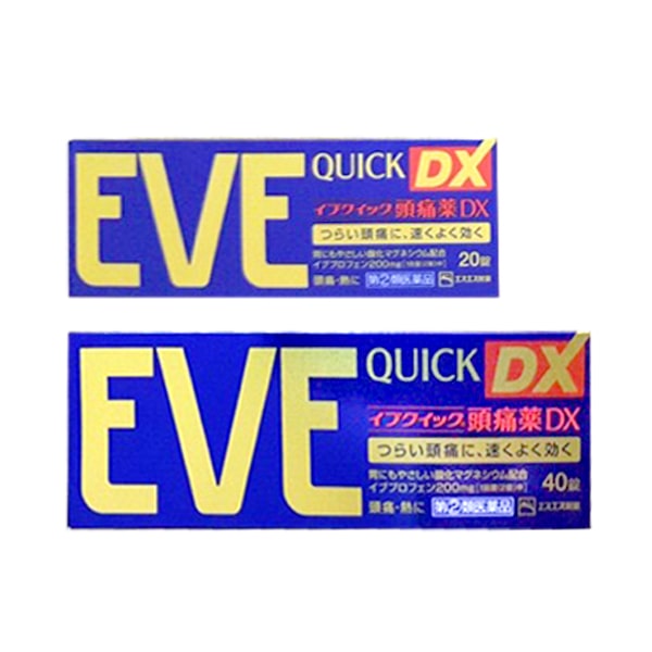 Viên uống giảm đau, hạ sốt Eve Quick DX nội địa Nhật 