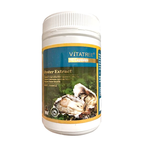 Tinh chất hàu Úc Oyster Extract Vitatree hộp 90 viên