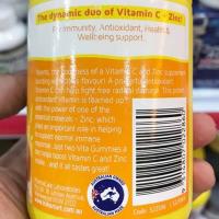 Kẹo dẻo Nature’s Way Vita Gummies Vitamin C + Zinc 60 viên Úc