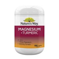 Viên uống Nature’s Way Magnesium + Turmeric 150 viên của Úc