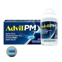 Viên giảm đau Advil PM 200mg 200 viên của Mỹ dùng ban đêm