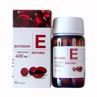 Vitamin E Zentiva 400 của Nga - Vitamin E đỏ chống lão hóa