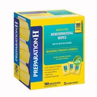 Khăn lau trị trĩ PreparationH Hemorrhoidal Wipes 180 miếng 