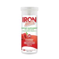 Viên ngậm bổ sung sắt Iron Melts Chewable vị dâu 50 viên