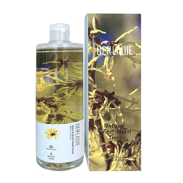 Nước hoa hồng dưỡng ẩm Derladie Natural Witch Hazel Toner