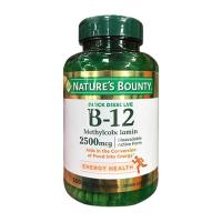 Viên uống Vitamin B12 2500mg Nature’s Bounty 300 viên Mỹ