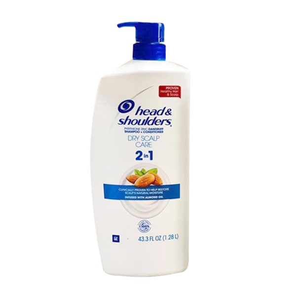 Dầu gội trị gàu Head & Shoulders Dry Scalp Care 2 in 1 (1,28l)