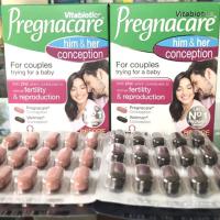 Viên uống tăng khả năng thụ thai Pregnacare Him & Her 60v