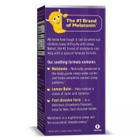 Viên ngậm ngủ ngon cho bé Natrol Kids Melatonin Sleep 