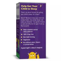 Viên ngậm ngủ ngon cho bé Natrol Kids Melatonin Sleep 