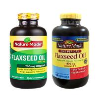 Dầu hạt lanh Omega 3 6 9 Flaxseed Oil Nature Made 1400mg mẫu mới