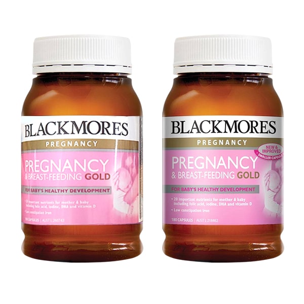 Vitamin cho bà bầu Blackmores Pregnancy Gold 180 viên của Úc