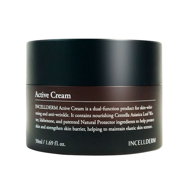 Kem dưỡng trắng căng bóng da Incellderm Active Cream 50ml