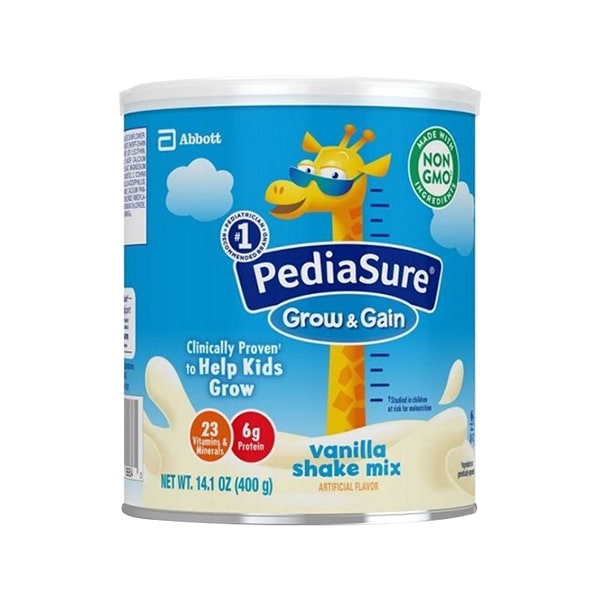 Sữa bột Pediasure Grow and Gain 400g mẫu mới của Mỹ cho bé 1 tuổi