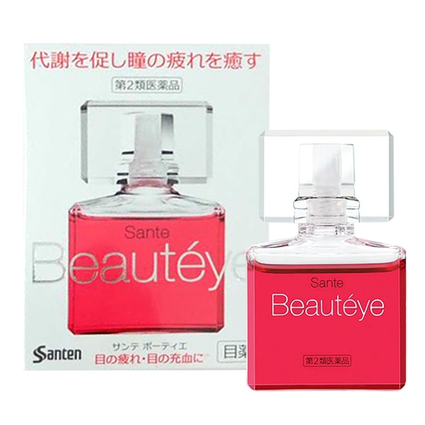 Thuốc nhỏ mắt Sante Beauteye 12ml của Nhật Bản màu hồng