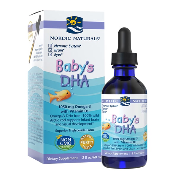 Siro Baby’s DHA Omega-3 With Vitamin D3 Nordic Naturals 60ml