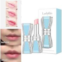 Son dưỡng Ladykin One Touch Bling Glow Lipstick nơ xanh