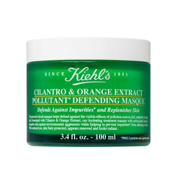 Mặt nạ ngủ Kiehl’s Cilantro & Orange Extract Pollutant Defending Masque