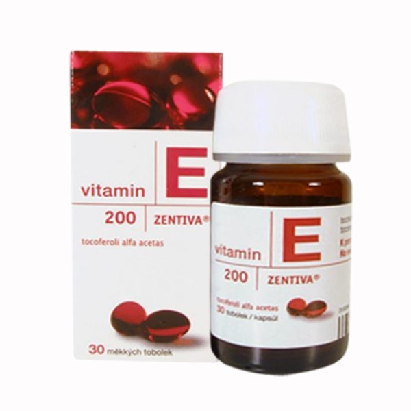 Vitamin E Zentiva 200 của Nga - Vitamin E đỏ chống lão hóa