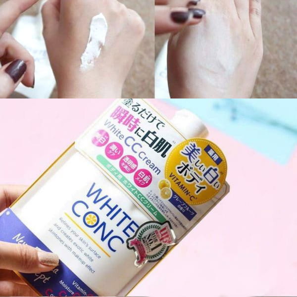 Sữa dưỡng thể trắng da White Conc Body CC Cream giá tốt