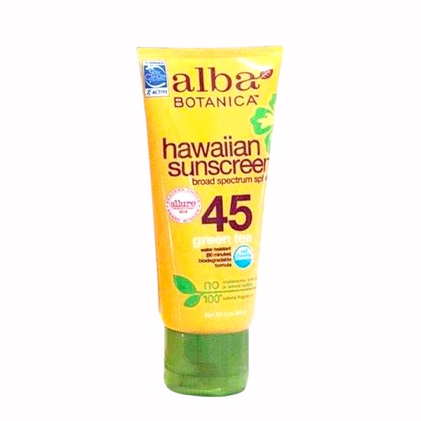Kem chống nắng Alba Botanica Hawaiian Sunscreen SPF45 của Mỹ