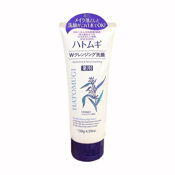 Sữa rửa mặt ý dĩ Hatomugi Naturie 130g của Nhật Bản